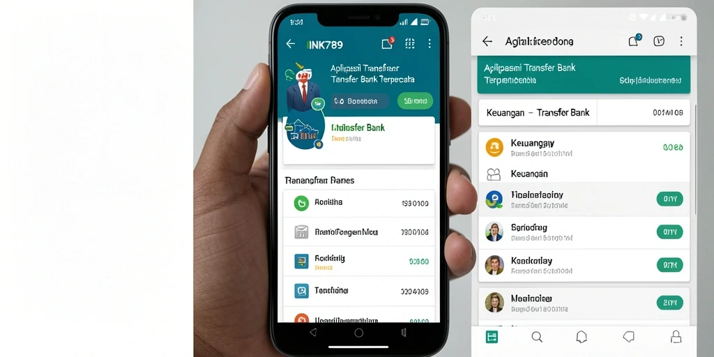Tampilan antarmuka aplikasi INK789 yang modern dan menarik.